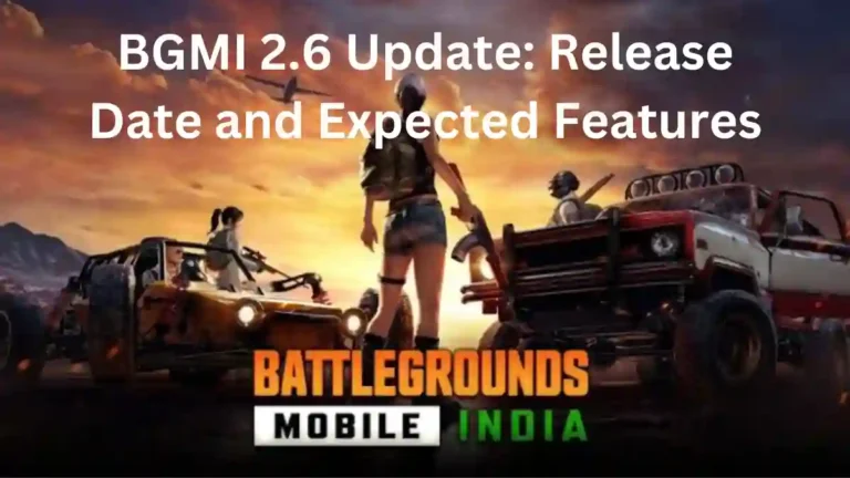 BGMI 2.6 Update: Release Date Expected Features